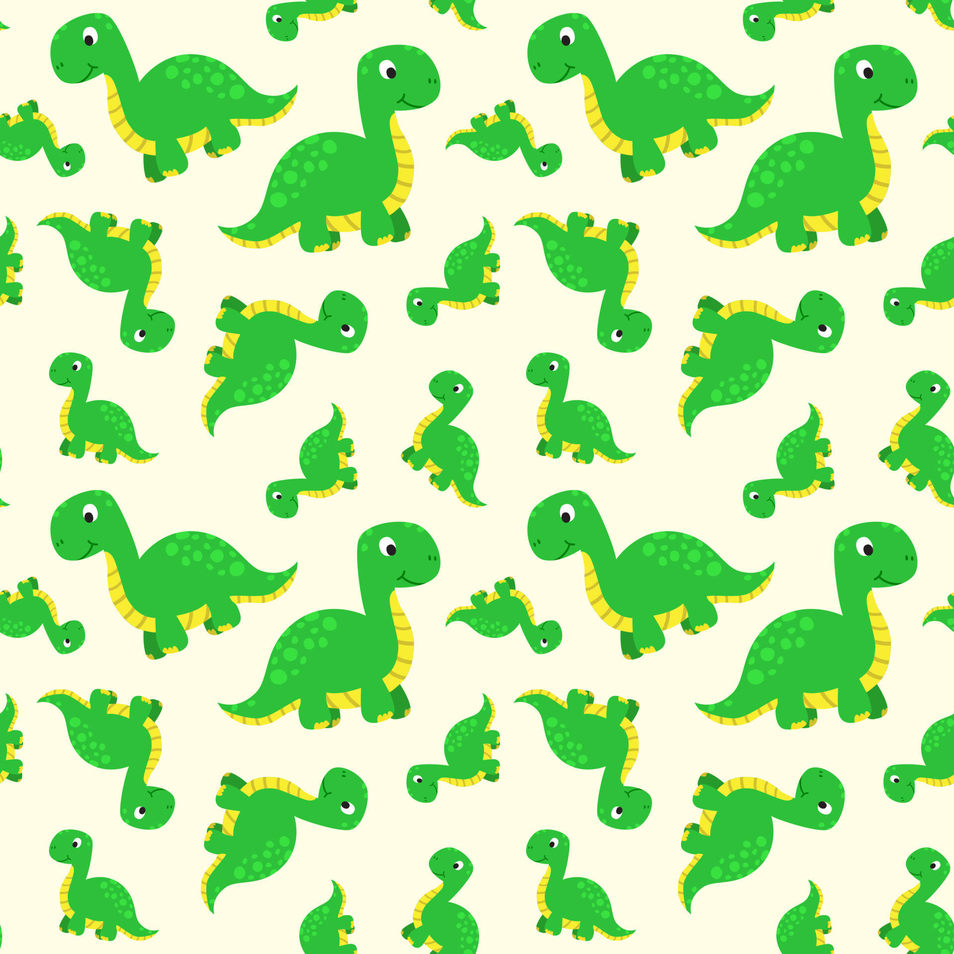 A Funny Dinosaur With A Big Smile Background