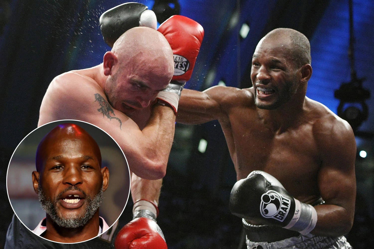 A Funny Photo Of Bernard Hopkins Background