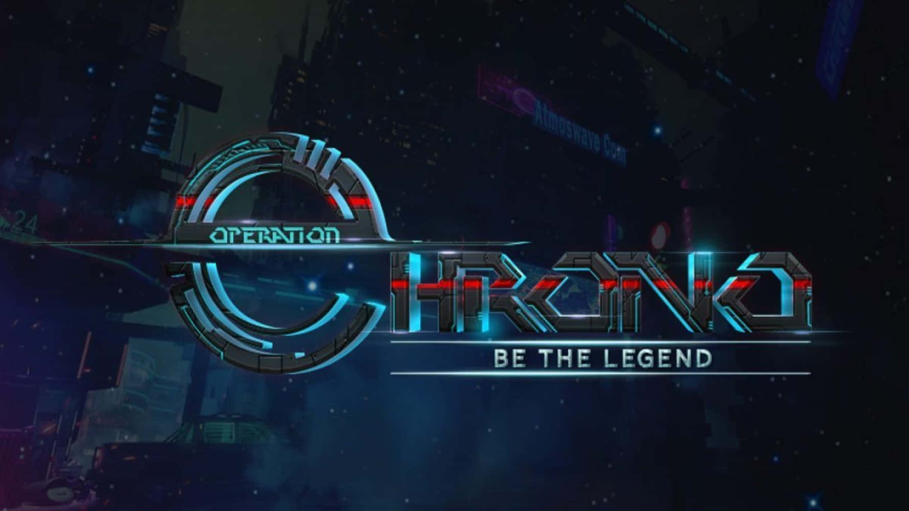A Futuristic Title For A Game Called Cherka Background