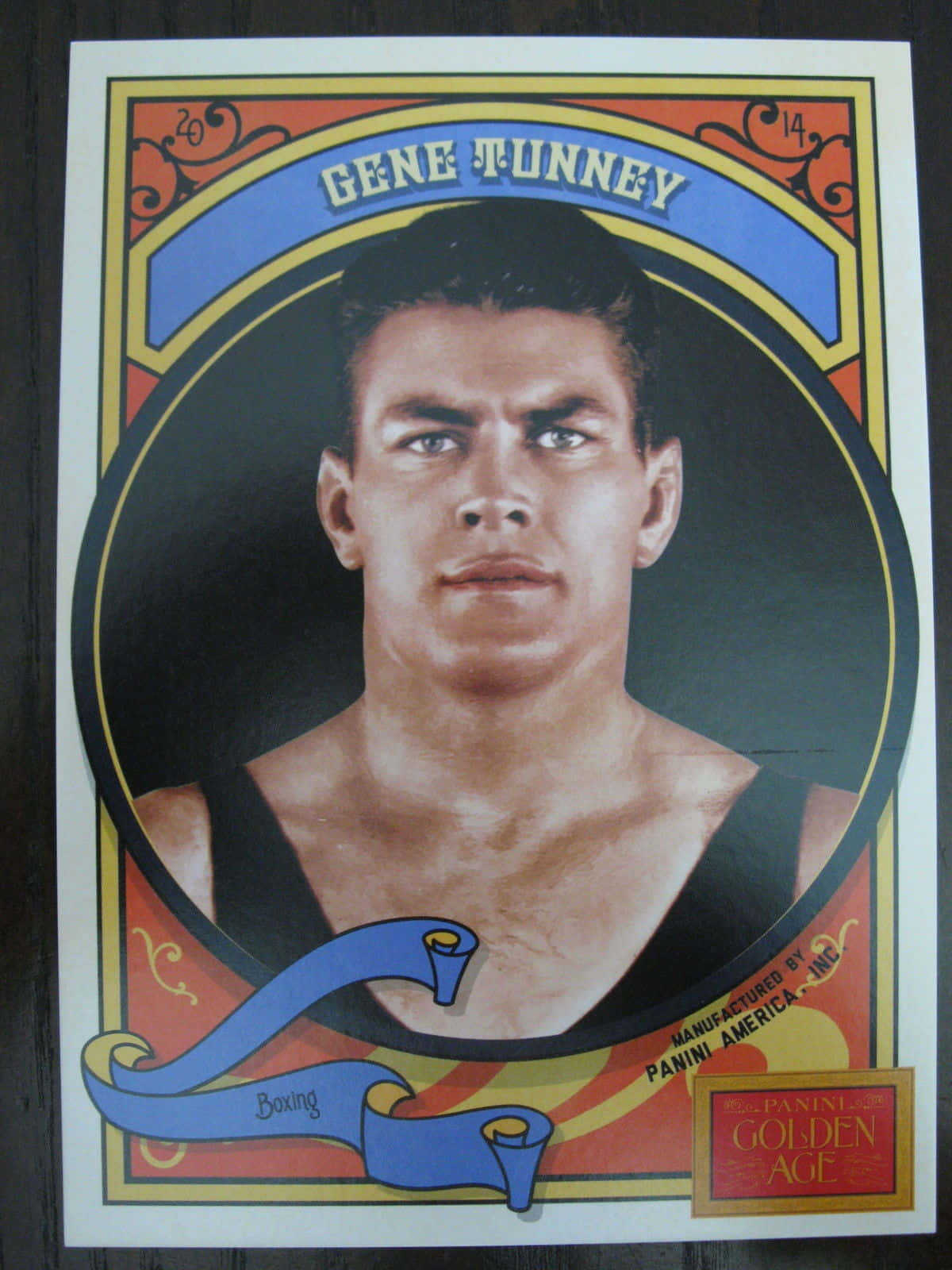 A Gene Tunney Card
