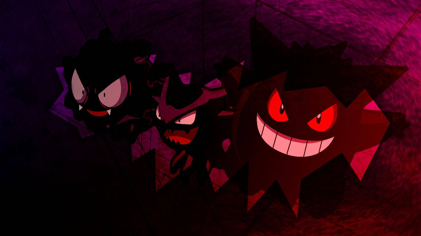 A Gengar Showcased In Its Evolution!