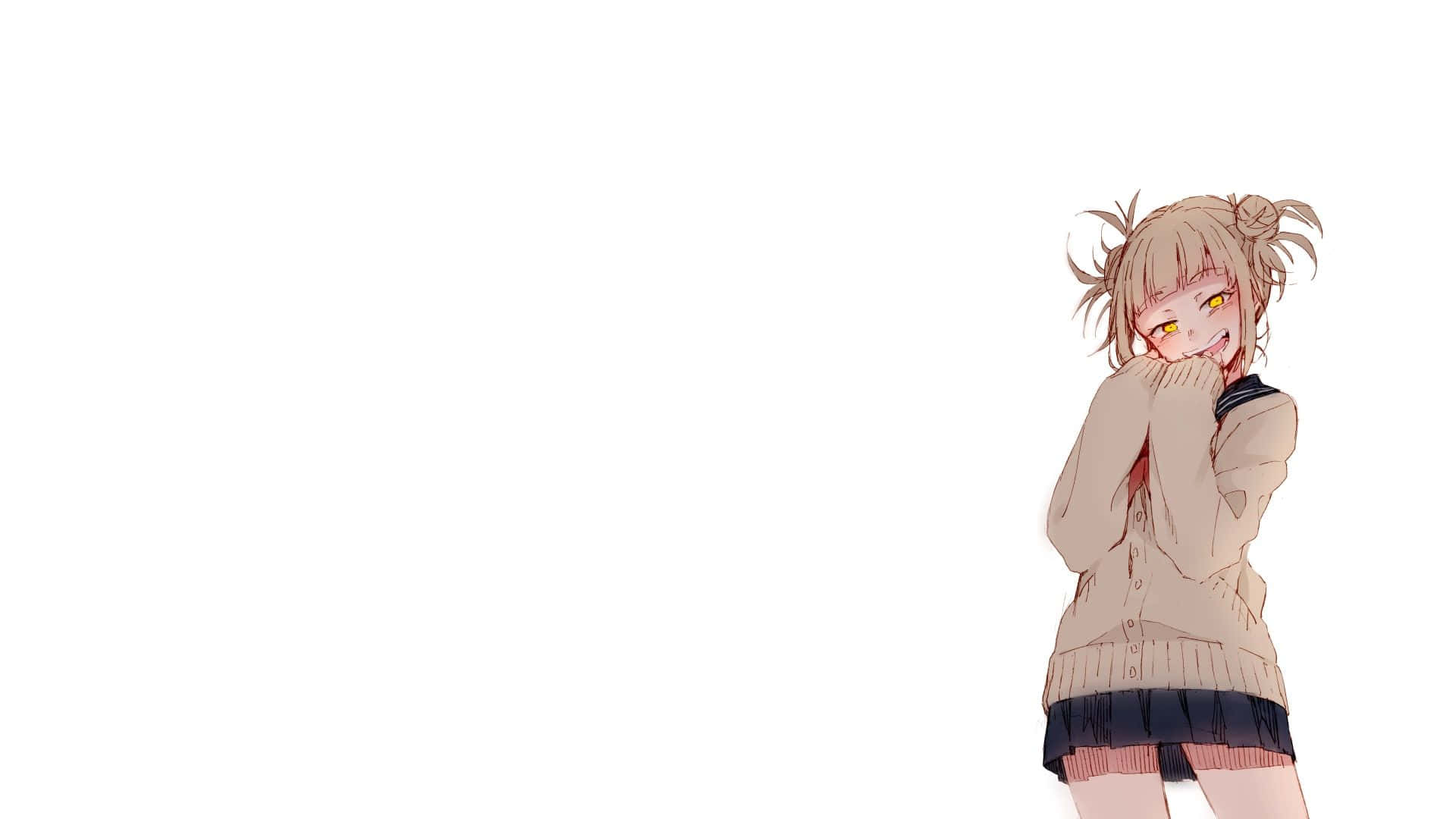 A Girl In A Sweater And A Sweater Background