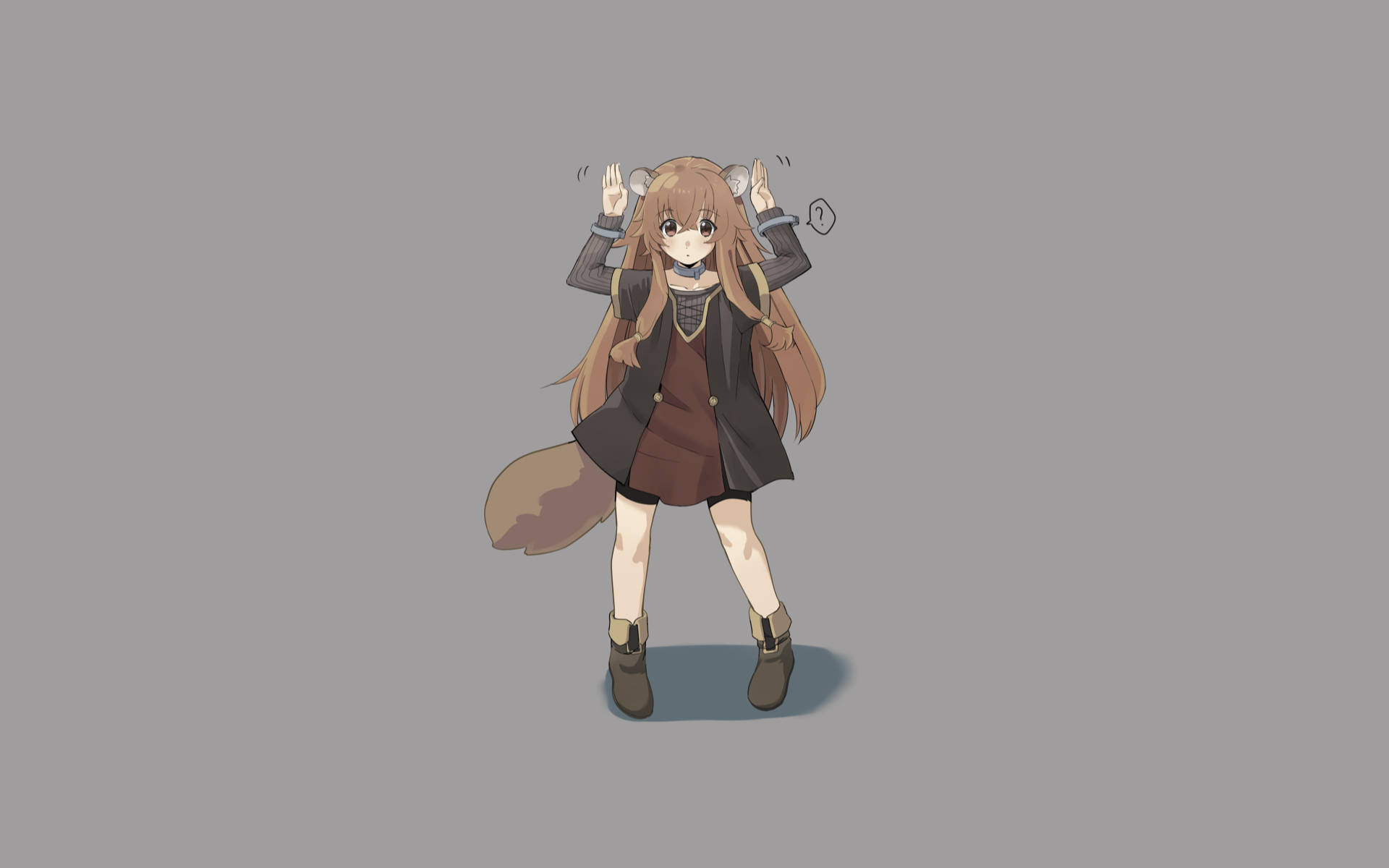 A Girl With Long Hair And A Coat