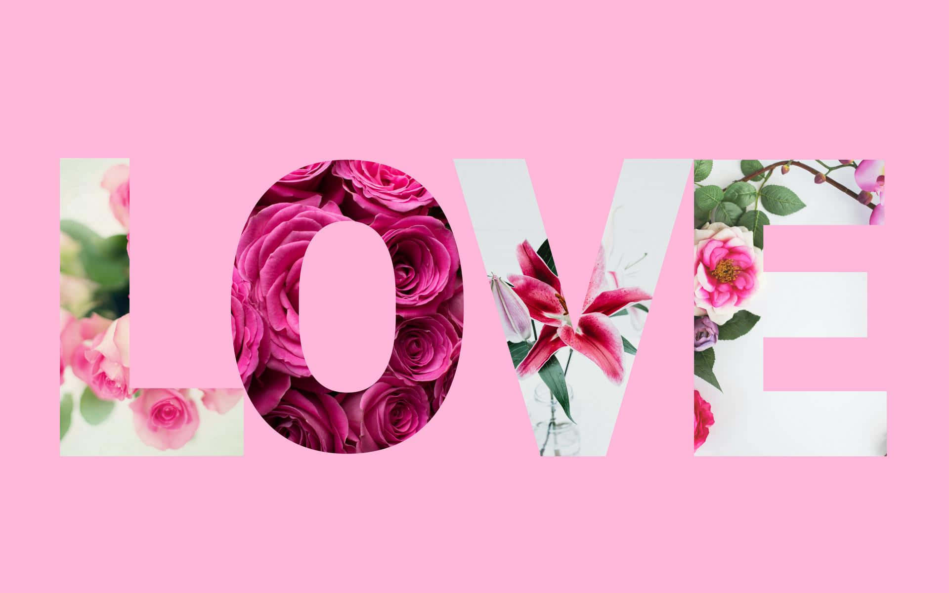 A Girly Laptop With Fun Colors And Patterns Background