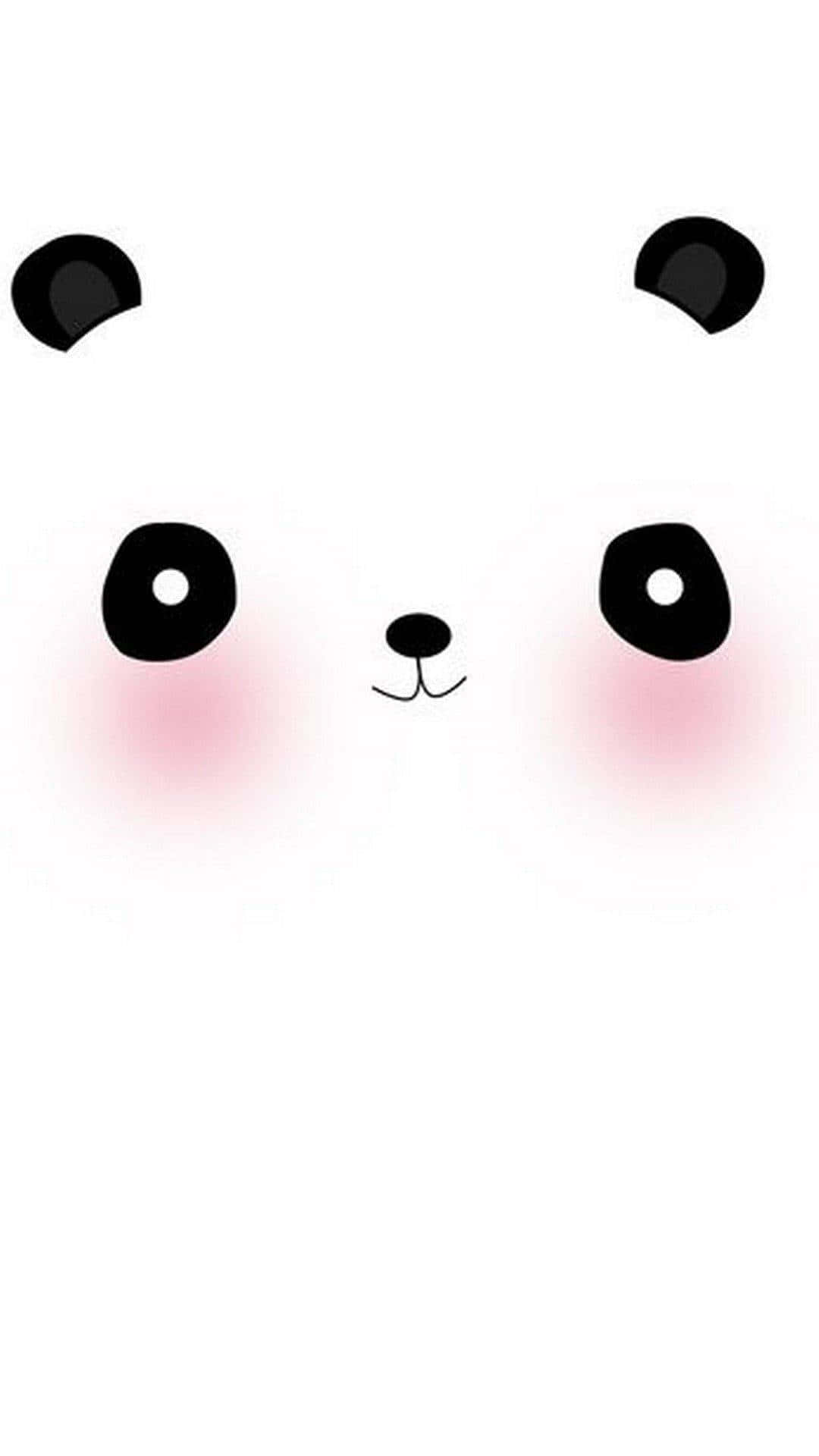 A Girly Panda Shares A Hug With A Toy Teddy Bear. Background