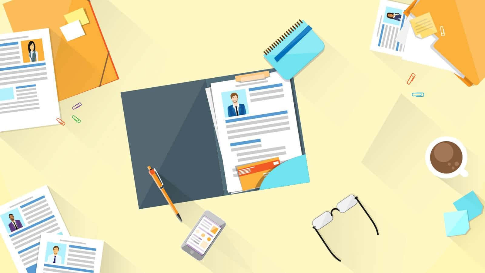 A Glance At An Ideal Resume For Job Recruitment