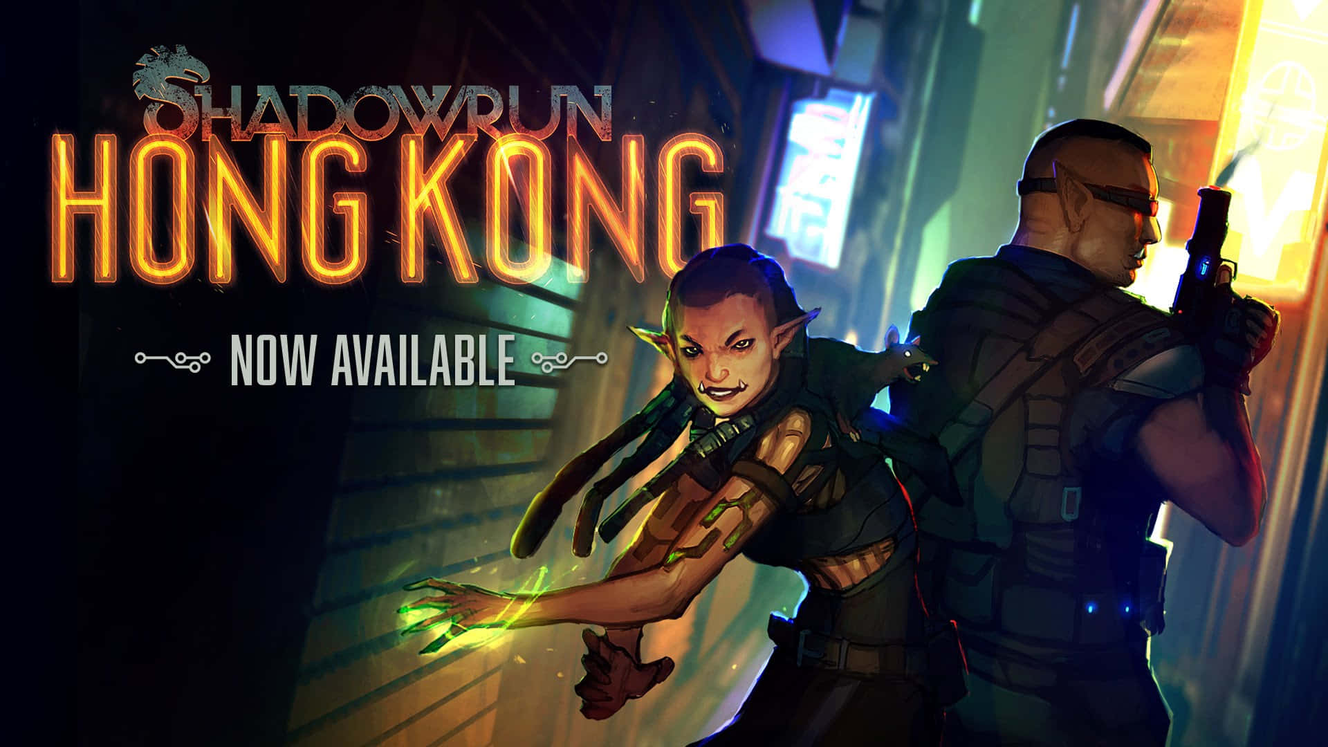 A Glimpse Into The Dangerous Yet Thrilling World Of Shadowrun Background
