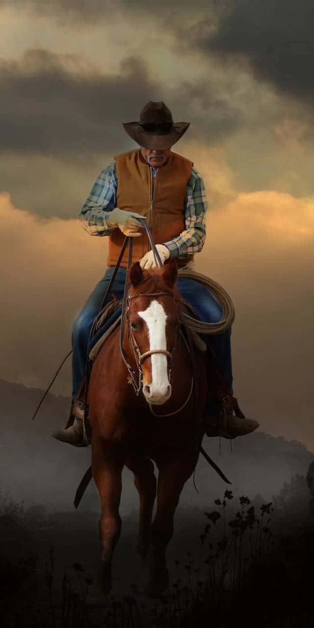 A Glimpse Of The Western Frontier Background