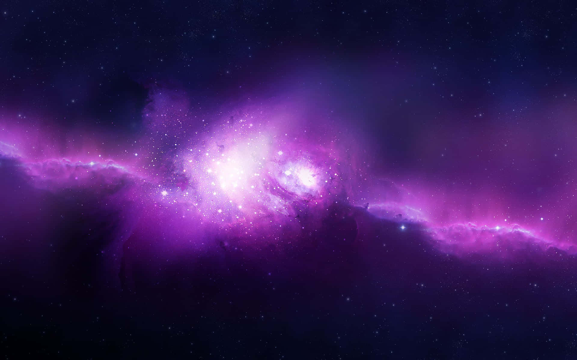 A Glowing Celestial Space Background