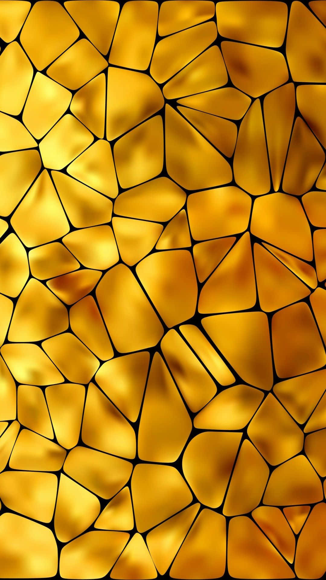 A Golden Glass Mosaic Background