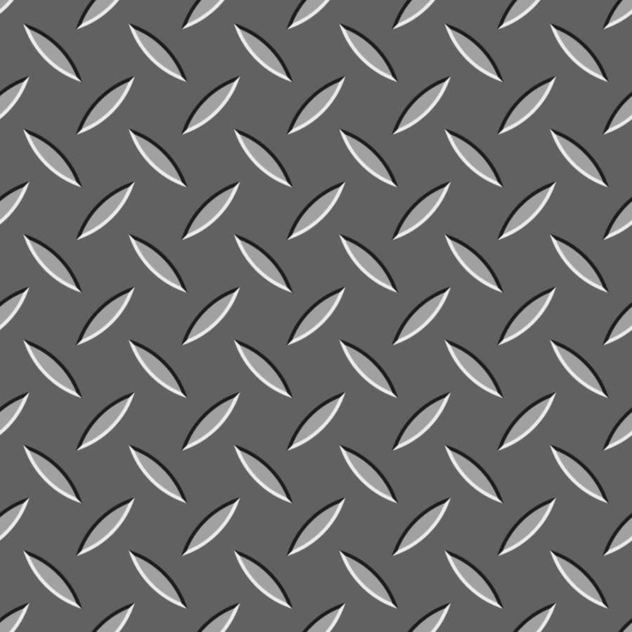 A Gray Diamond Plate Pattern Background