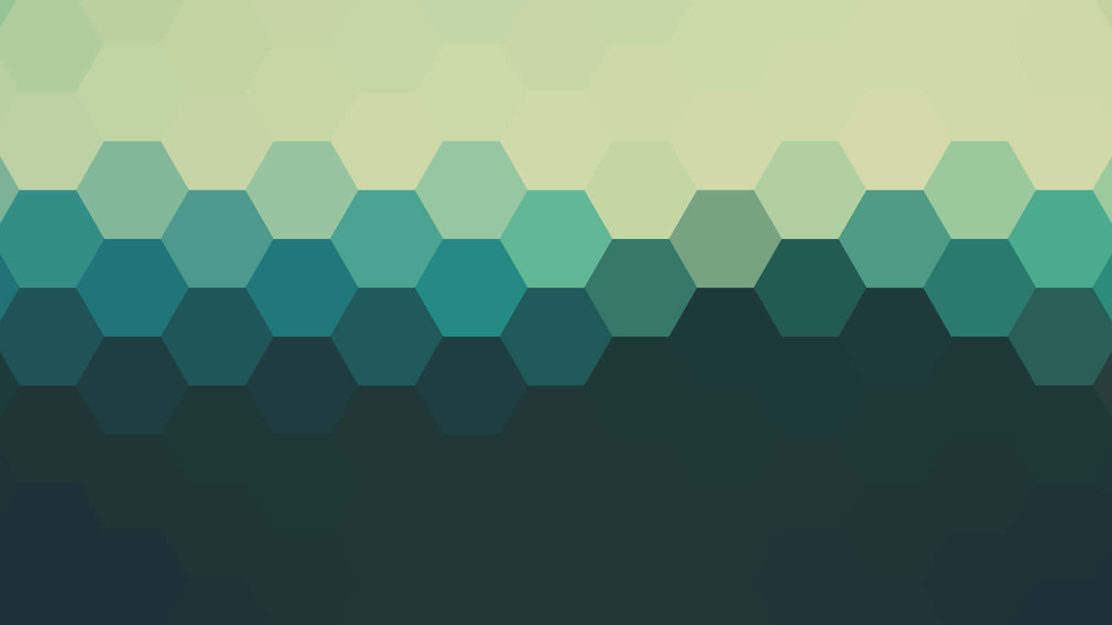 A Green And Blue Hexagonal Background Background