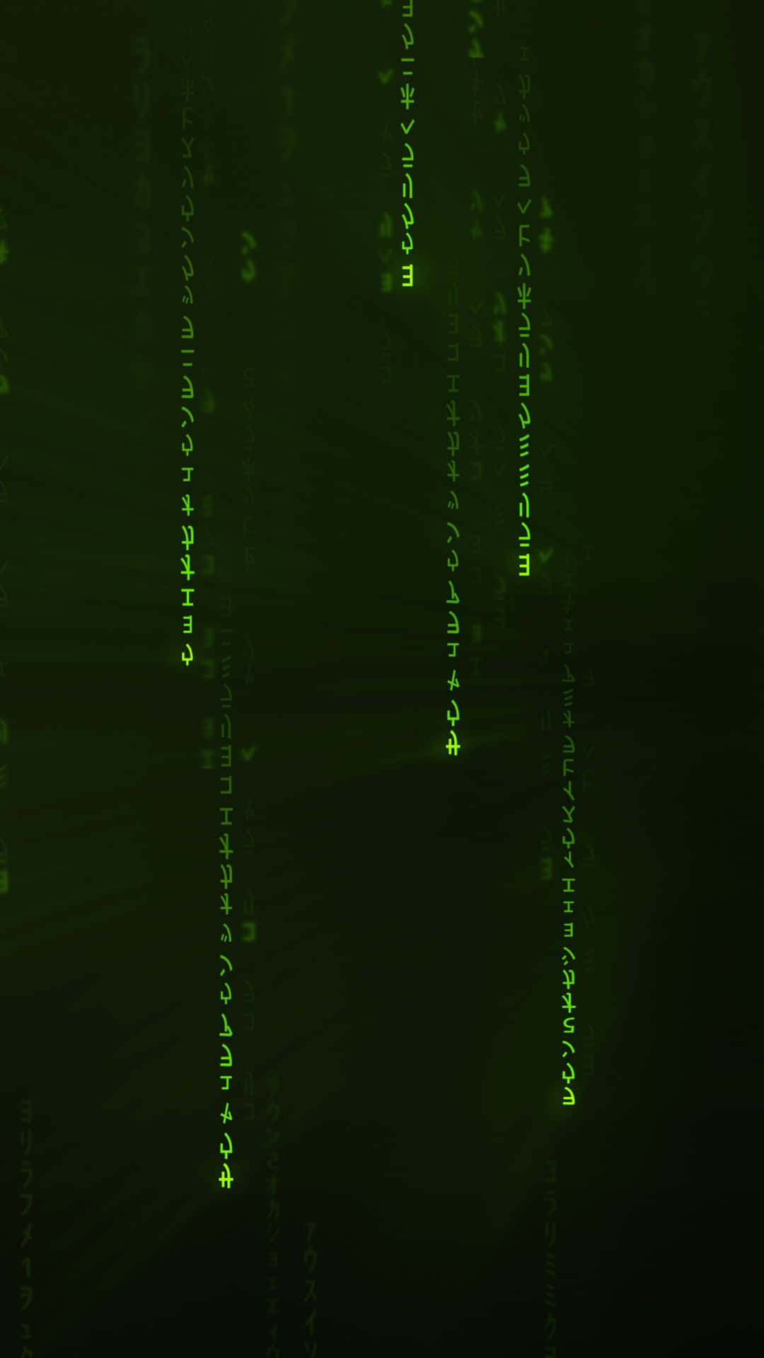 A Green Background With A Matrix Of Numbers Background