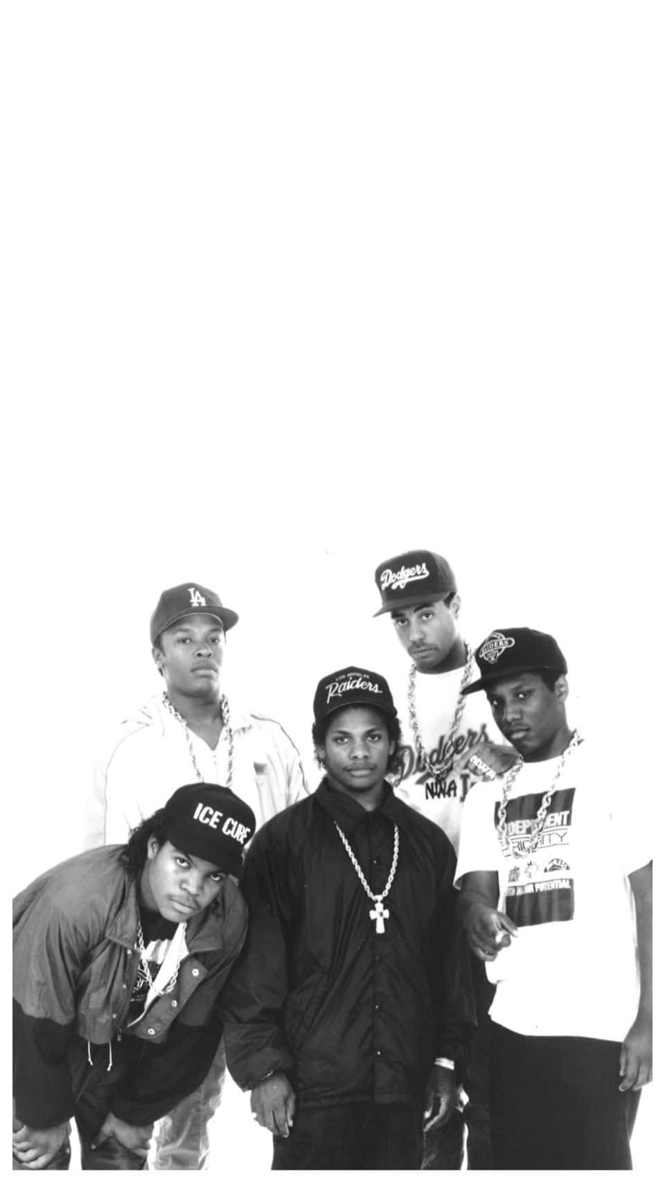 A Group Of Men In Hats Standing Together Background