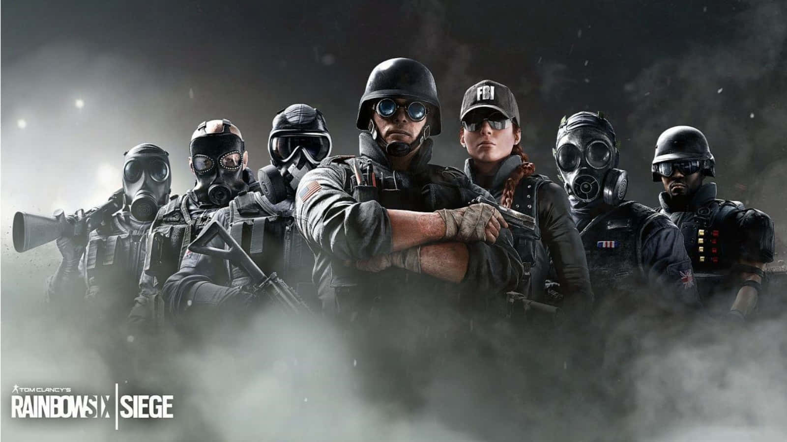 A Group Of Soldiers In A Dark Background