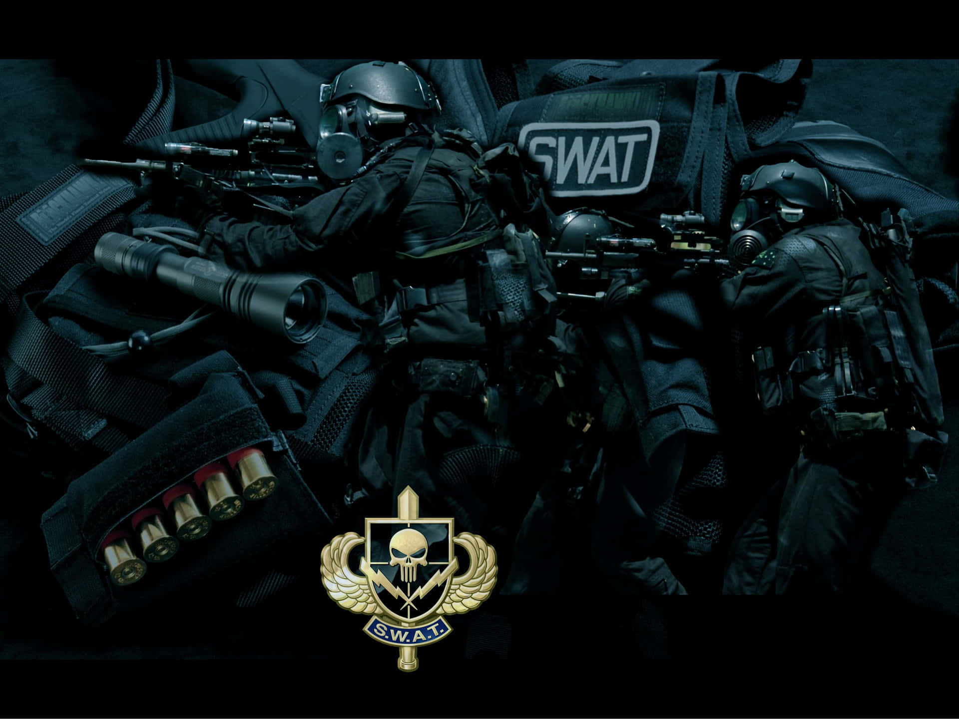 A Group Of Soldiers With Guns And Helmets Background