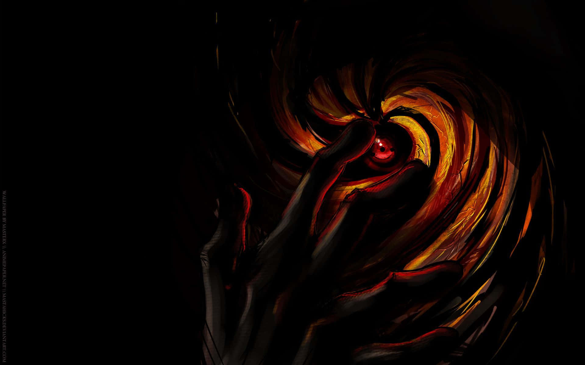 A Hand With A Flame In It Background