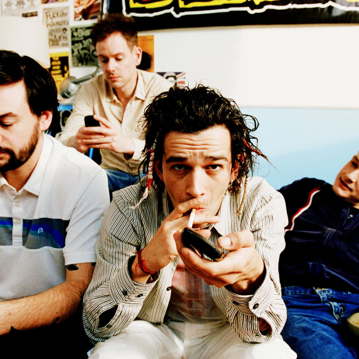 A Happy Group Of Guys Having A Good Time Background