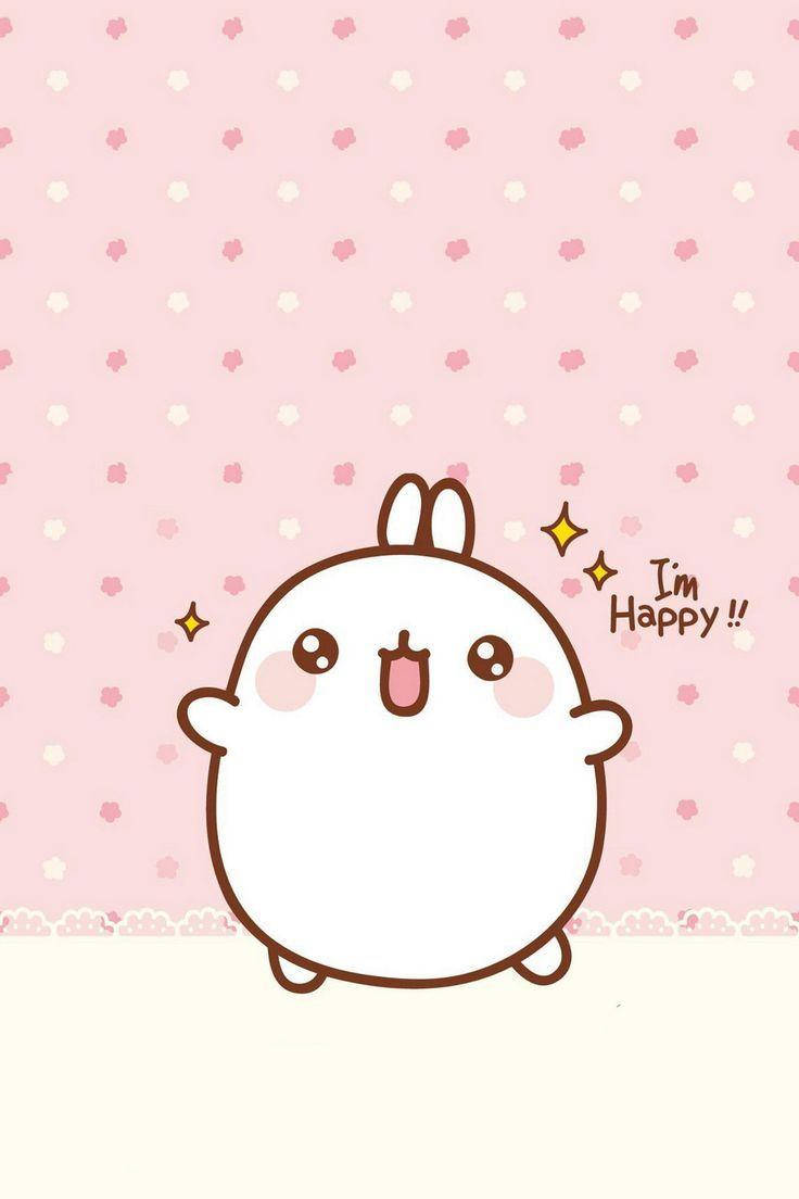 A Happy Molang Background