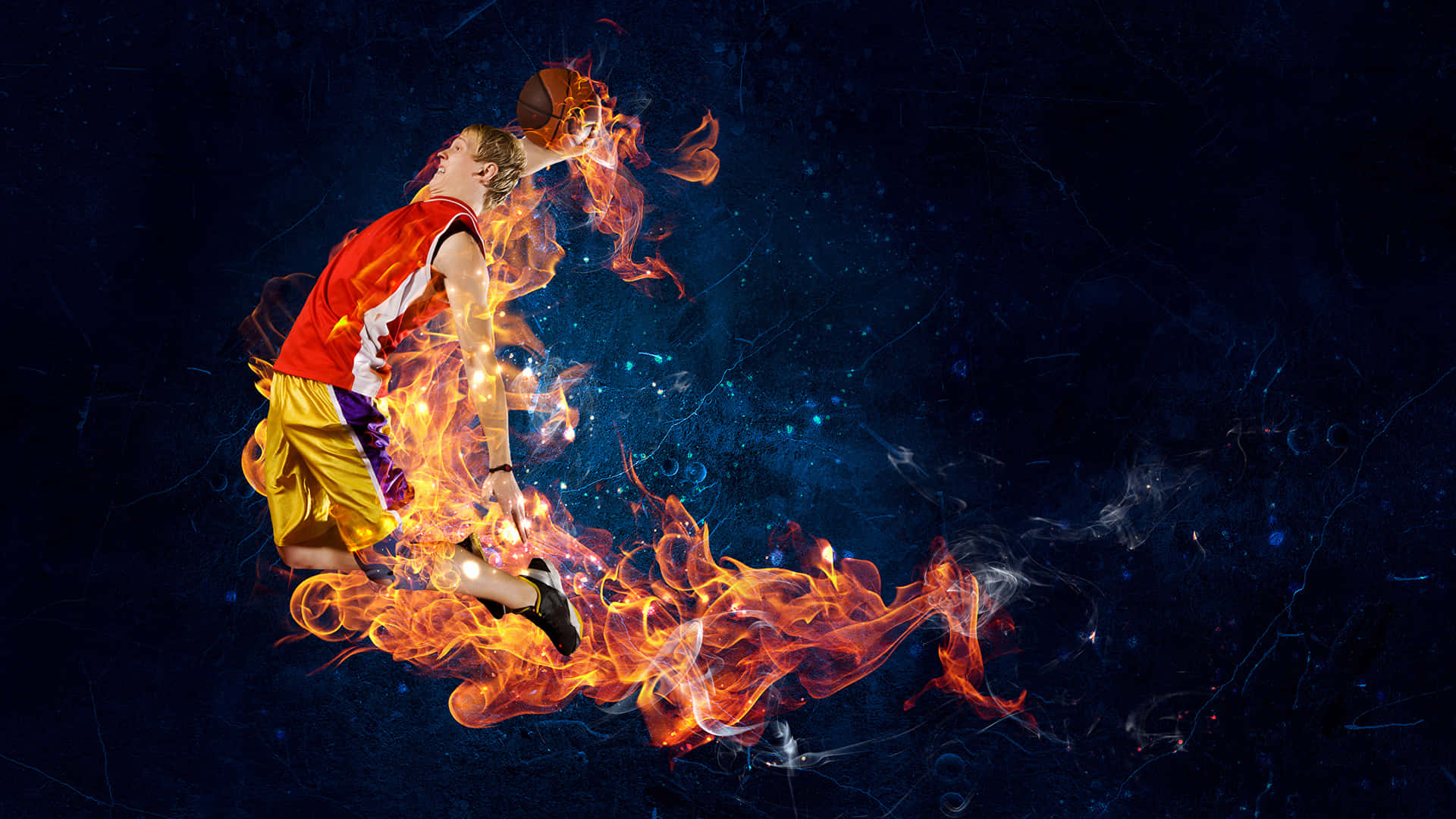 A Hd Basketball Wallpaper For Your Desktop Background
