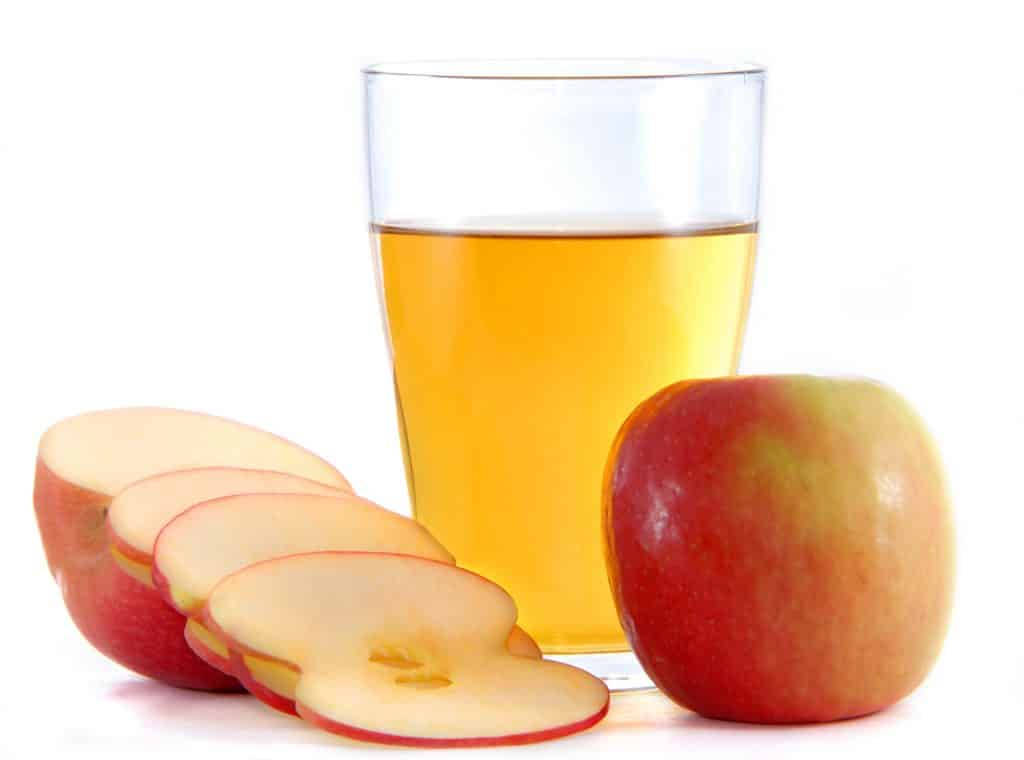 A Healthy Glass Of Apple Cider Vinegar Background