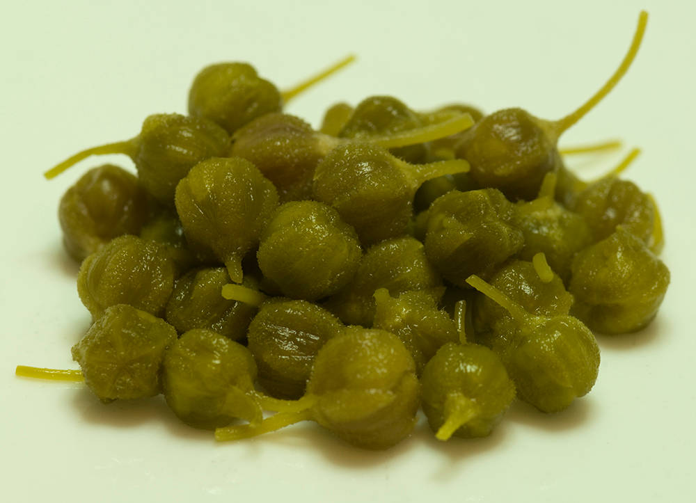 A Hearty Heap Of Fresh Caper Buds Background