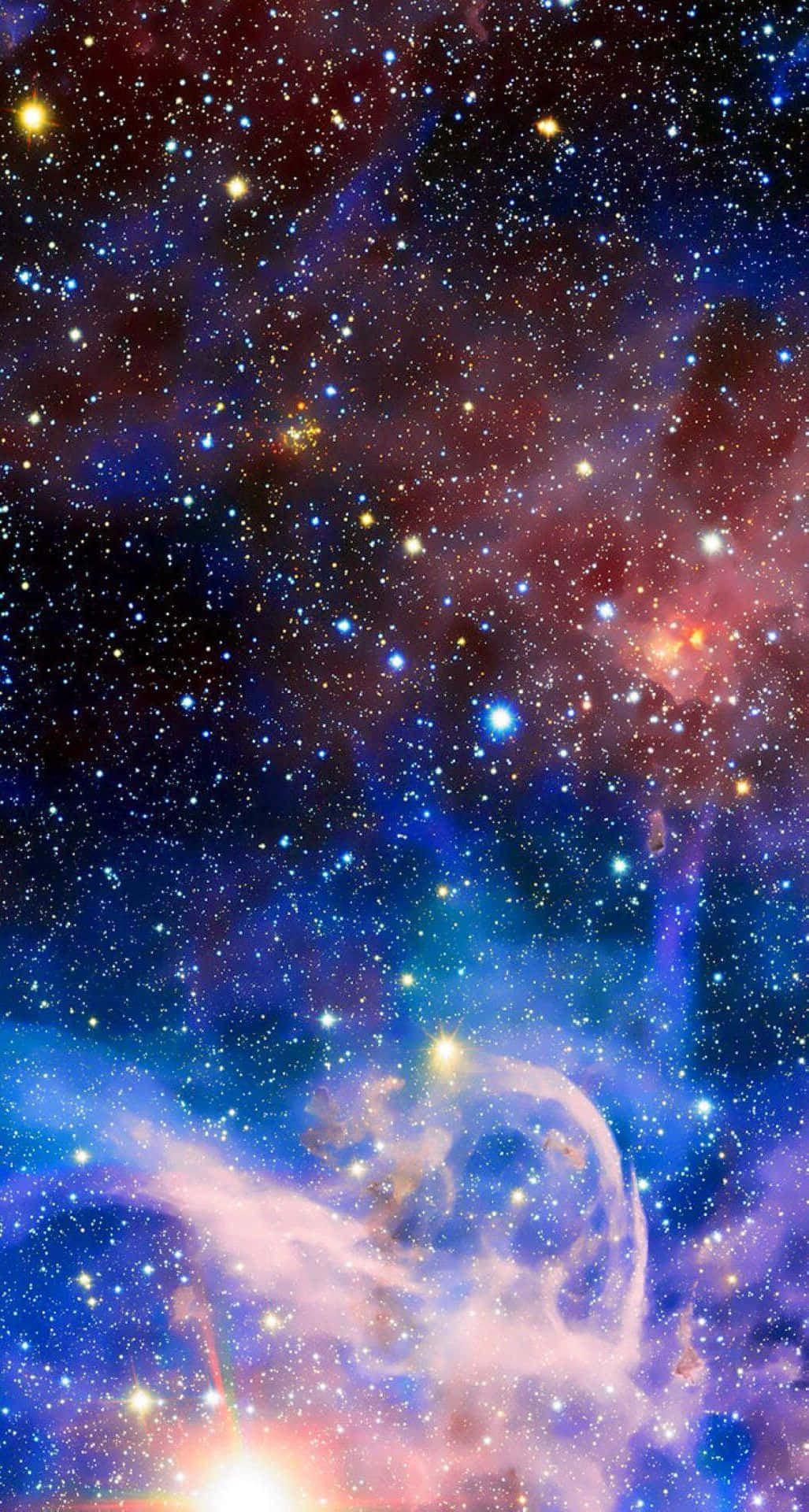A Heavenly Night Sky' Background