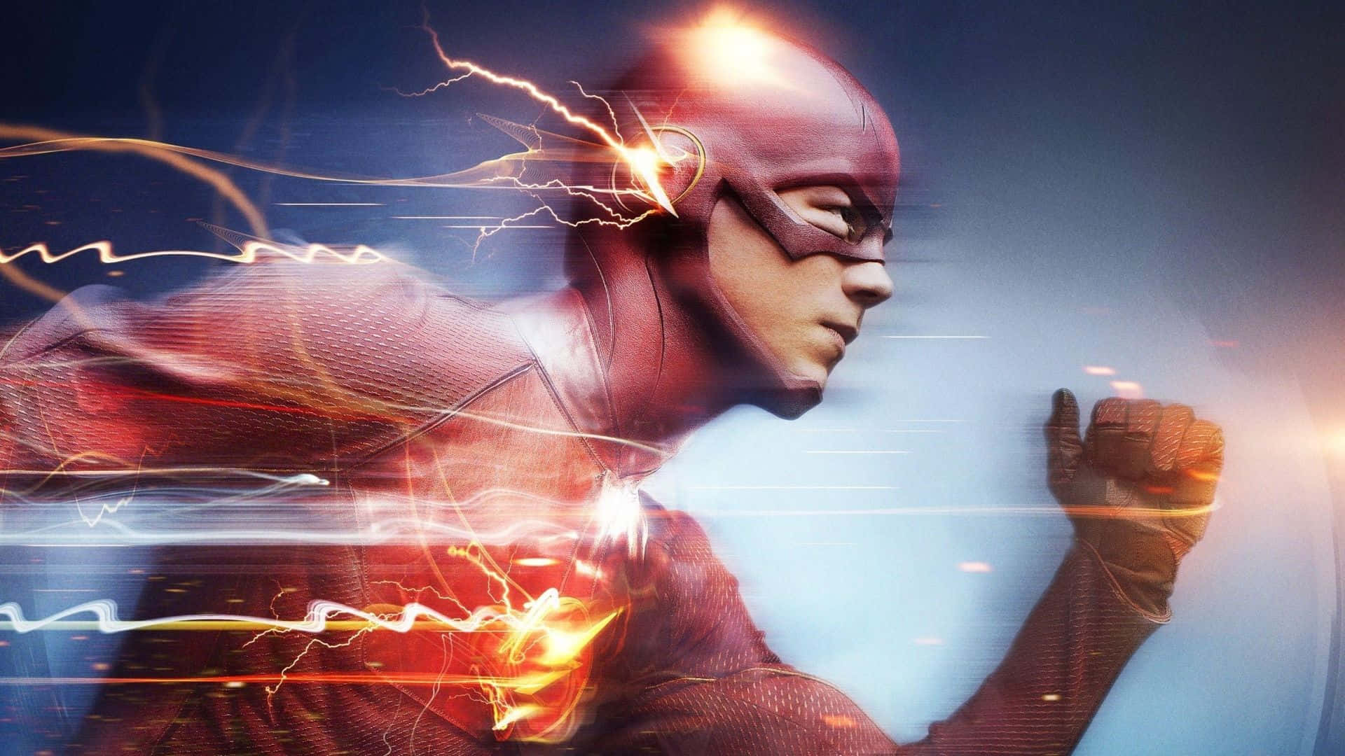 A High-speed Superhero Background