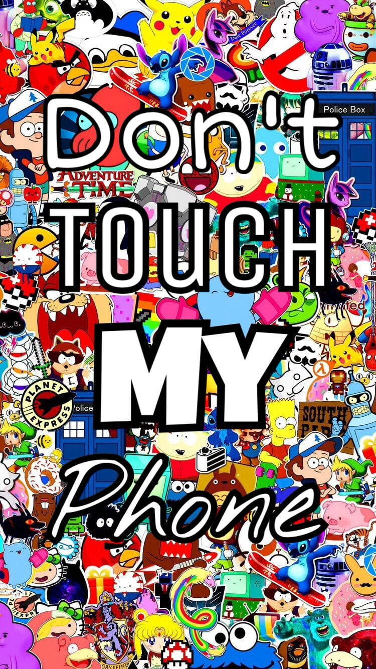 A Hilarious Attempt To Get Privacy - Funny Get Off My Phone Meme Background