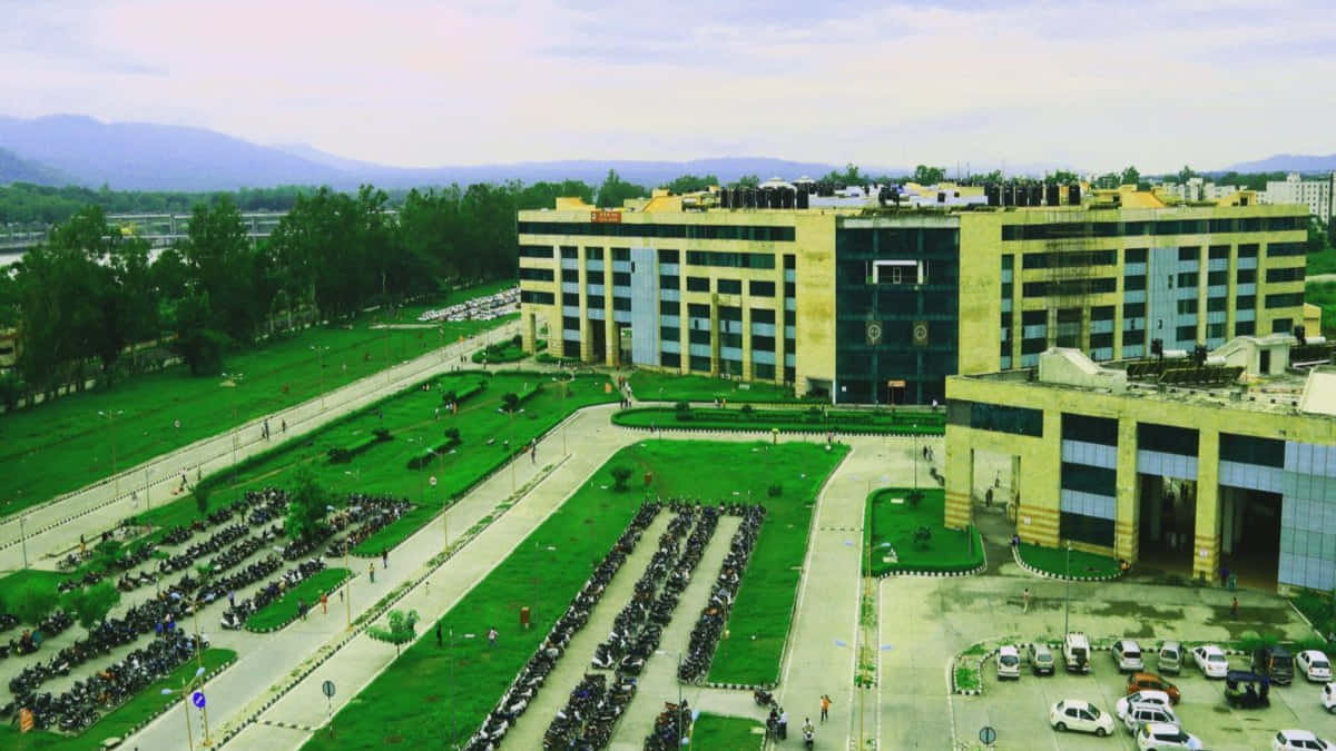 A I I M S Campus View Background