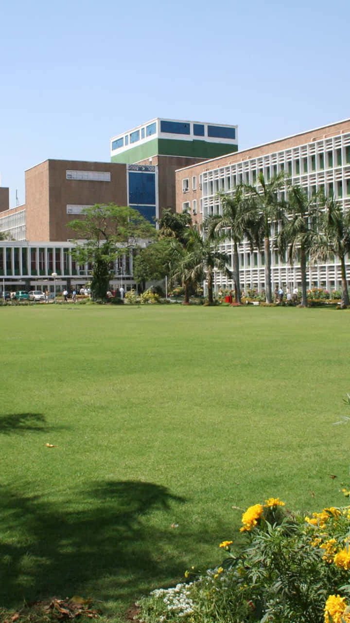 A I I M S Campus View Background