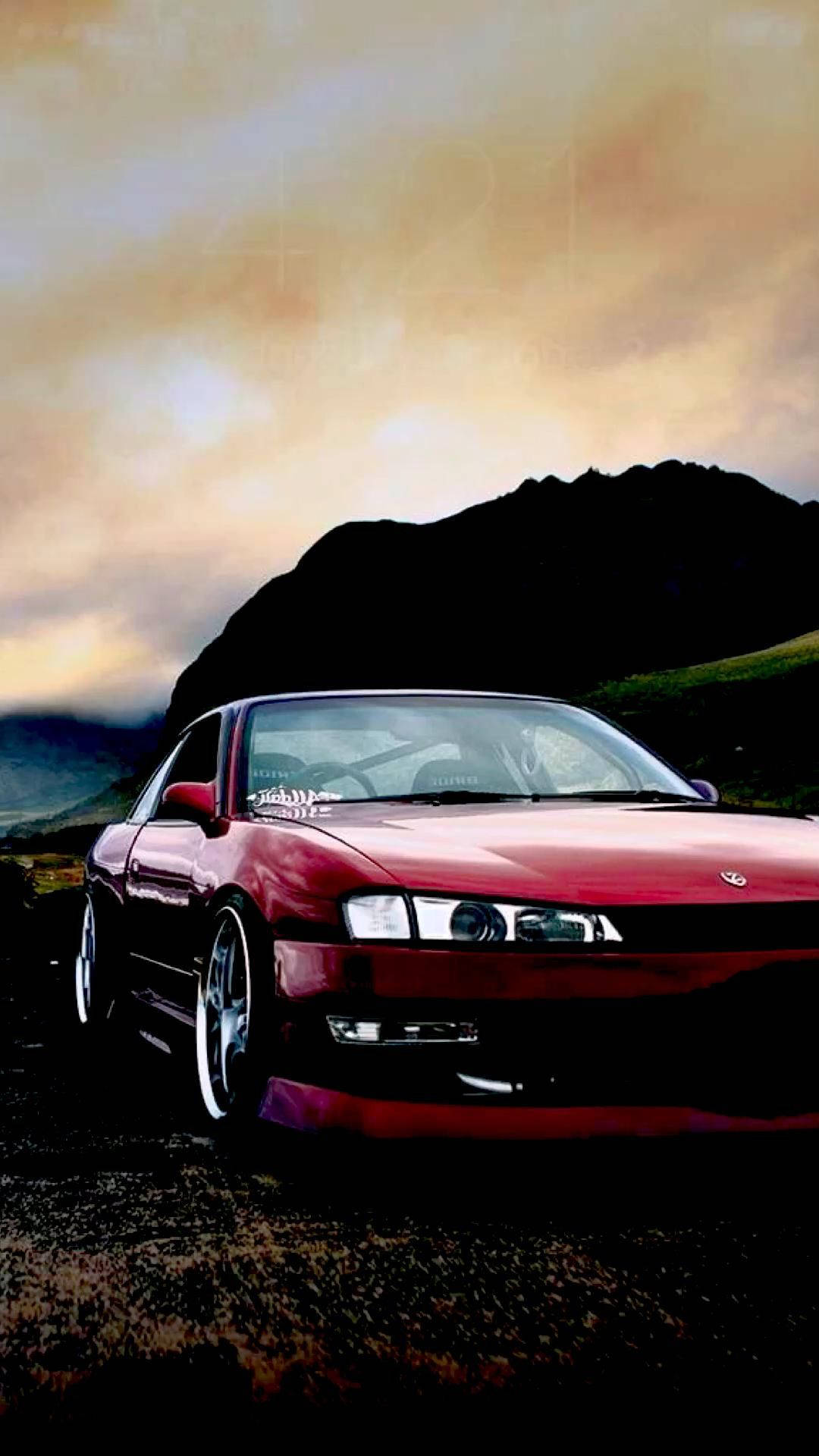 A Iconic Nissan Silvia S14 Background