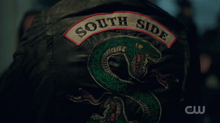 A Jacket With The Words South Side On It Background