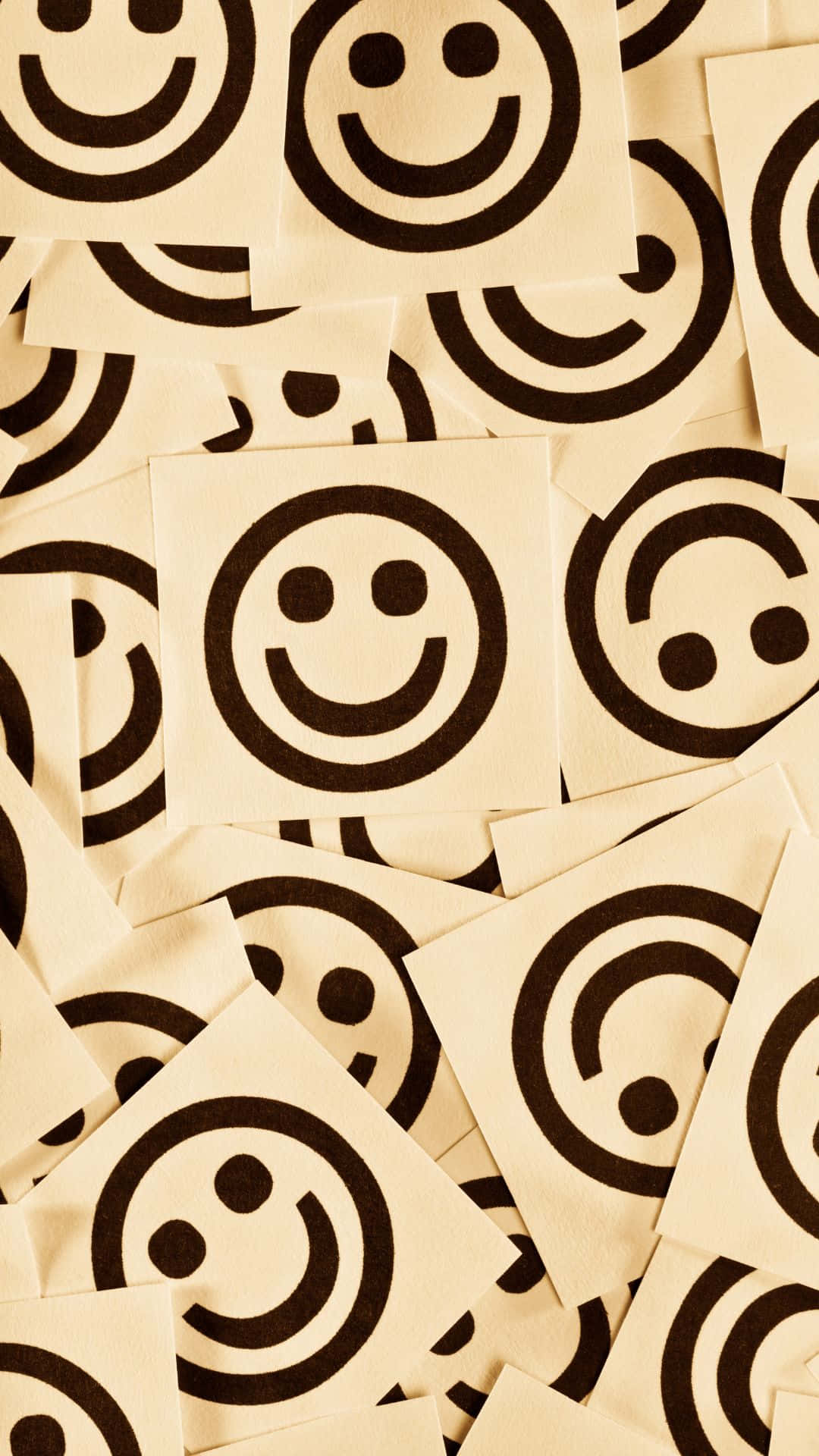 A Joyful Iphone Displaying An Uplifting Message. Background