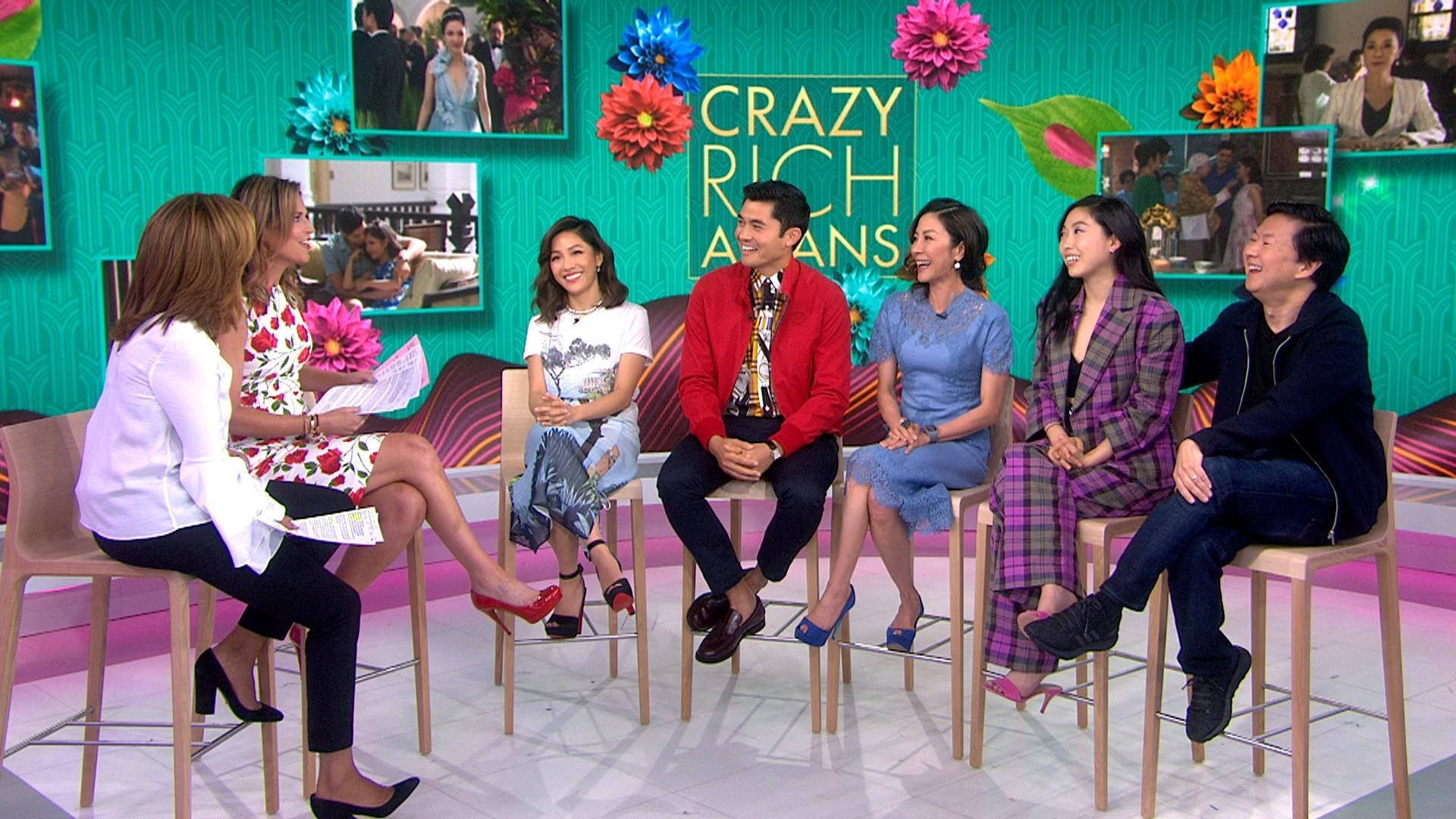 A Joyful Moment With Rachel And Nick From Crazy Rich Asians Movie