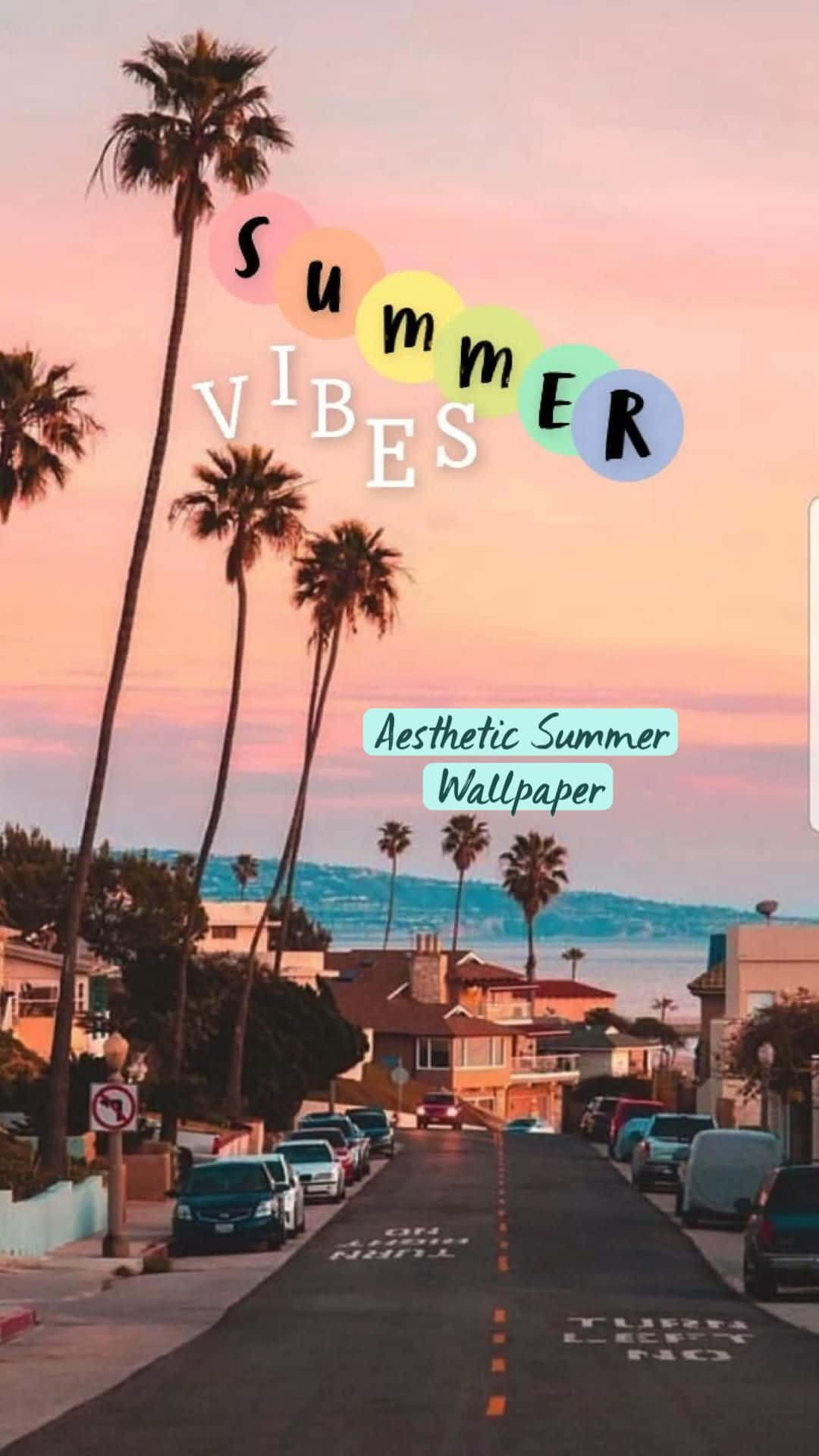 A Laptop Overlooking The Sun-kissed Beach During Summer Background