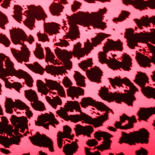 A Leopard Print Background In Pink Background