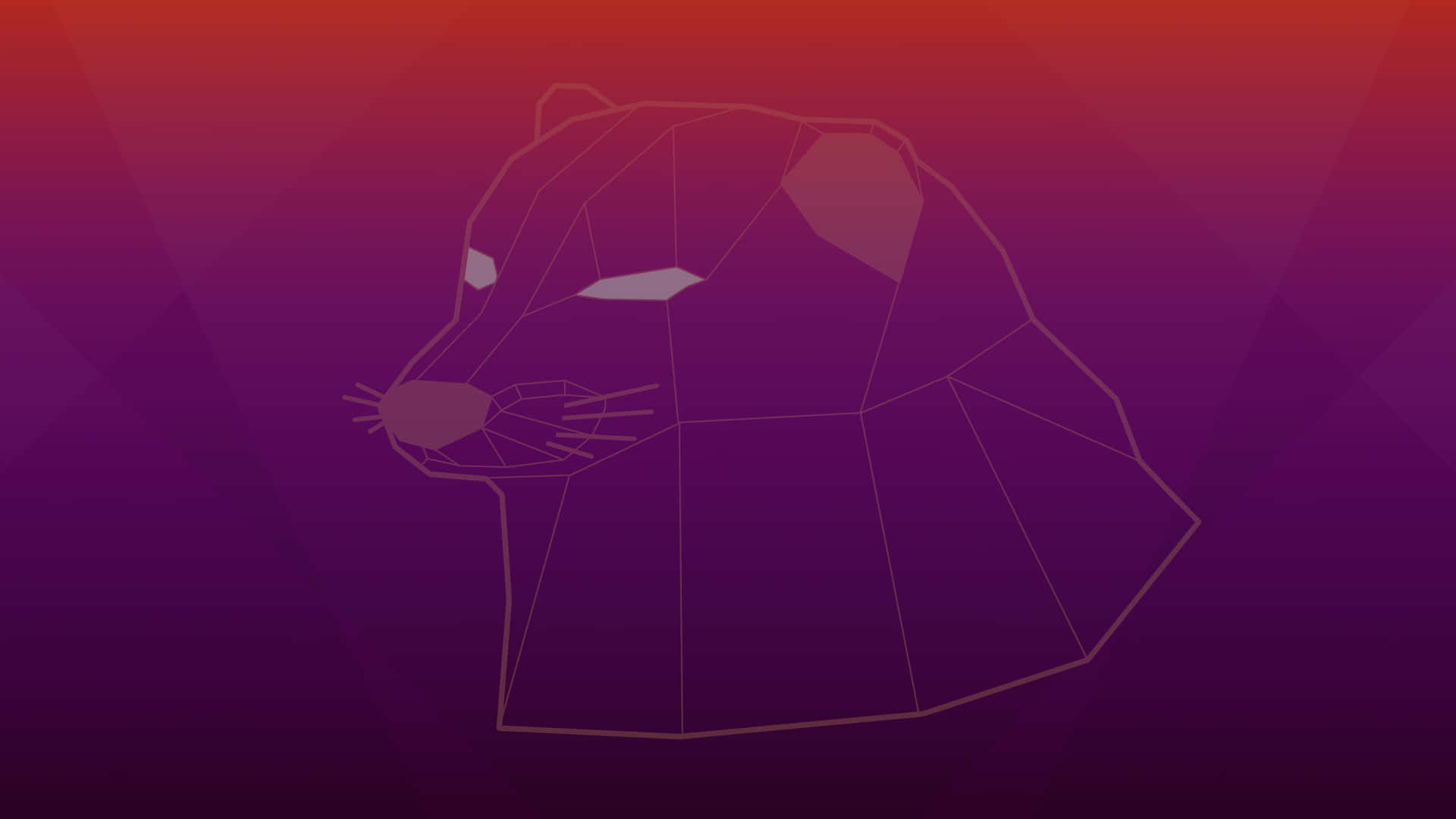 A Lion Head With A Purple Background Background