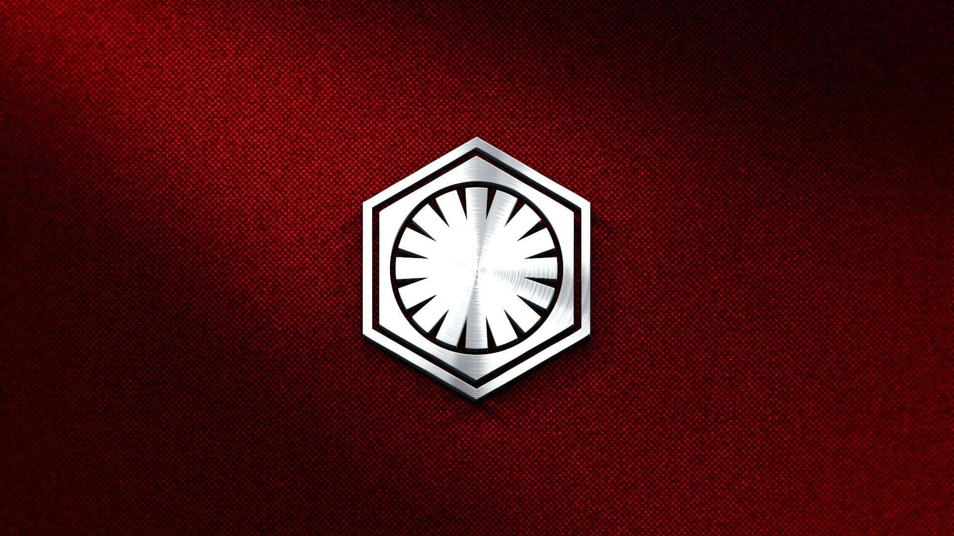 A Logo Representing The Galactic Empire In The Star Wars Trilogy Background
