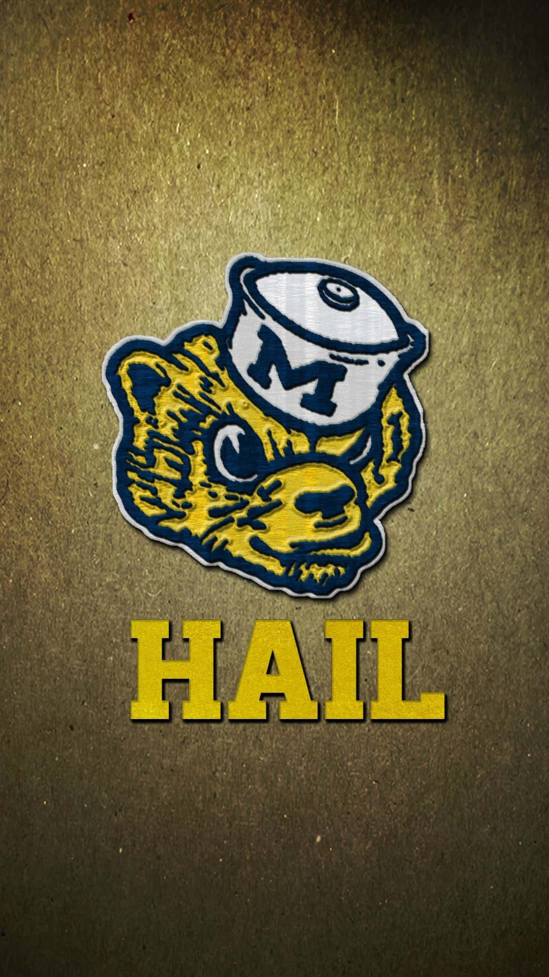 A Logo With The Word Hail On It Background