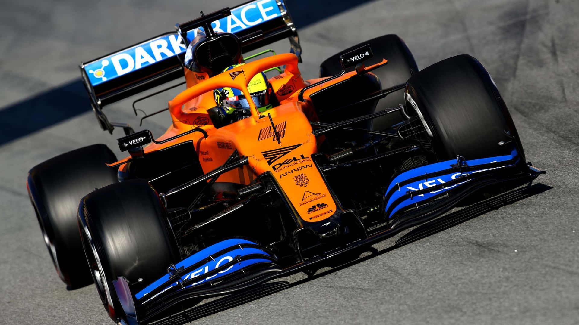 A Look At Speed And Engineering Excellence With Mclaren's Formula 1 Background