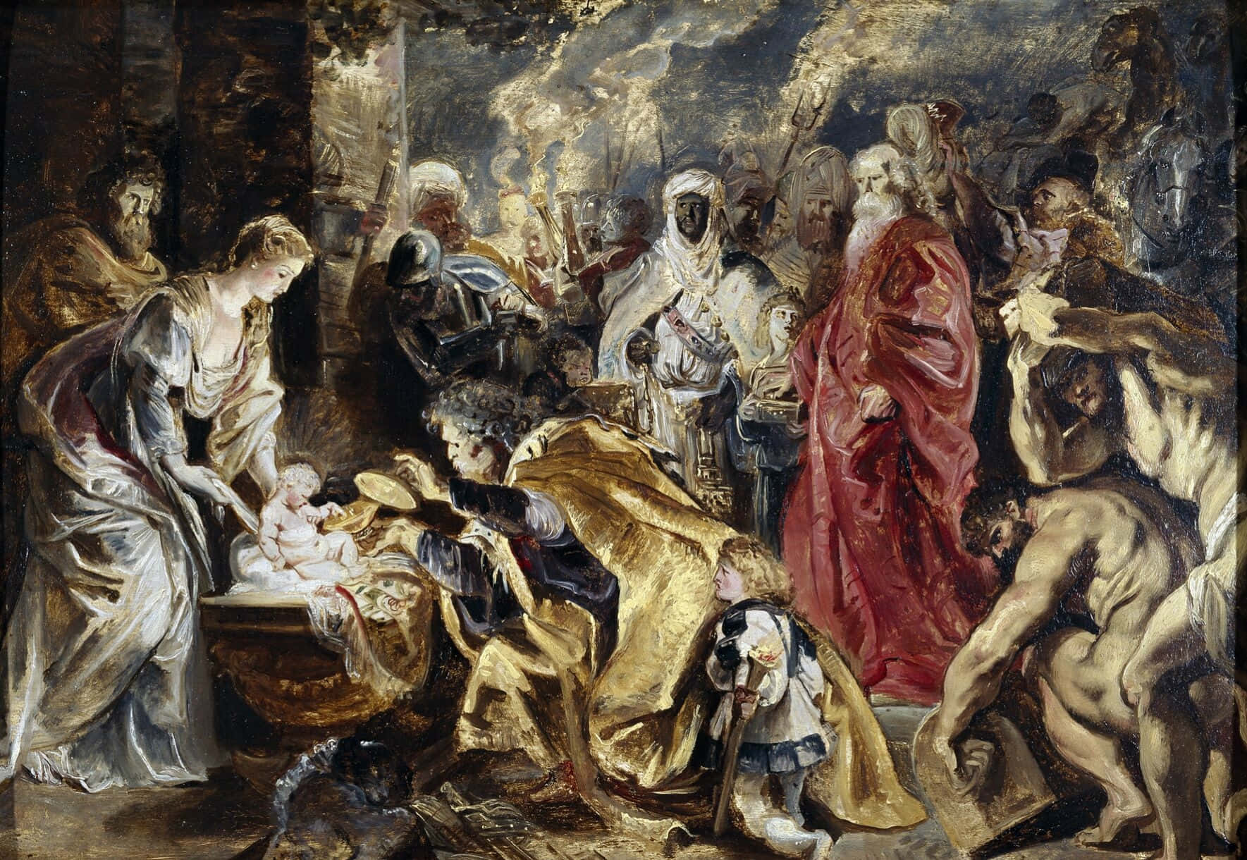 A Look At The Beauty Of Religious Art Background