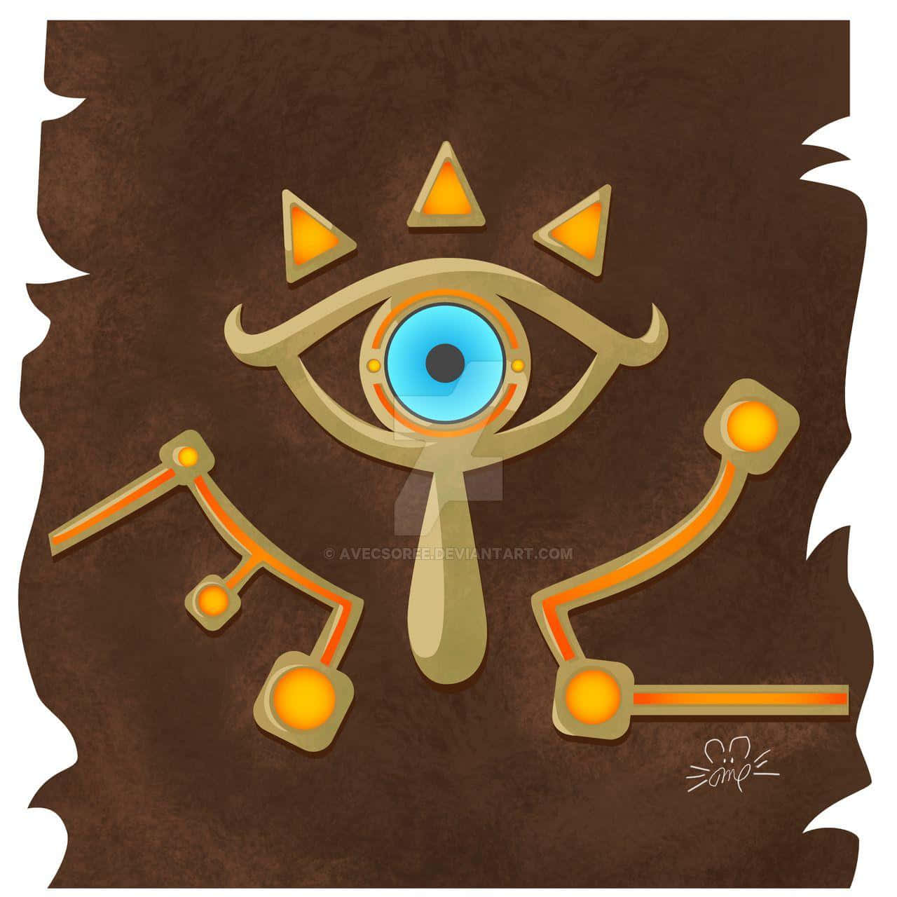 A Look At The Newly Released Sheikah Slate 4k Background