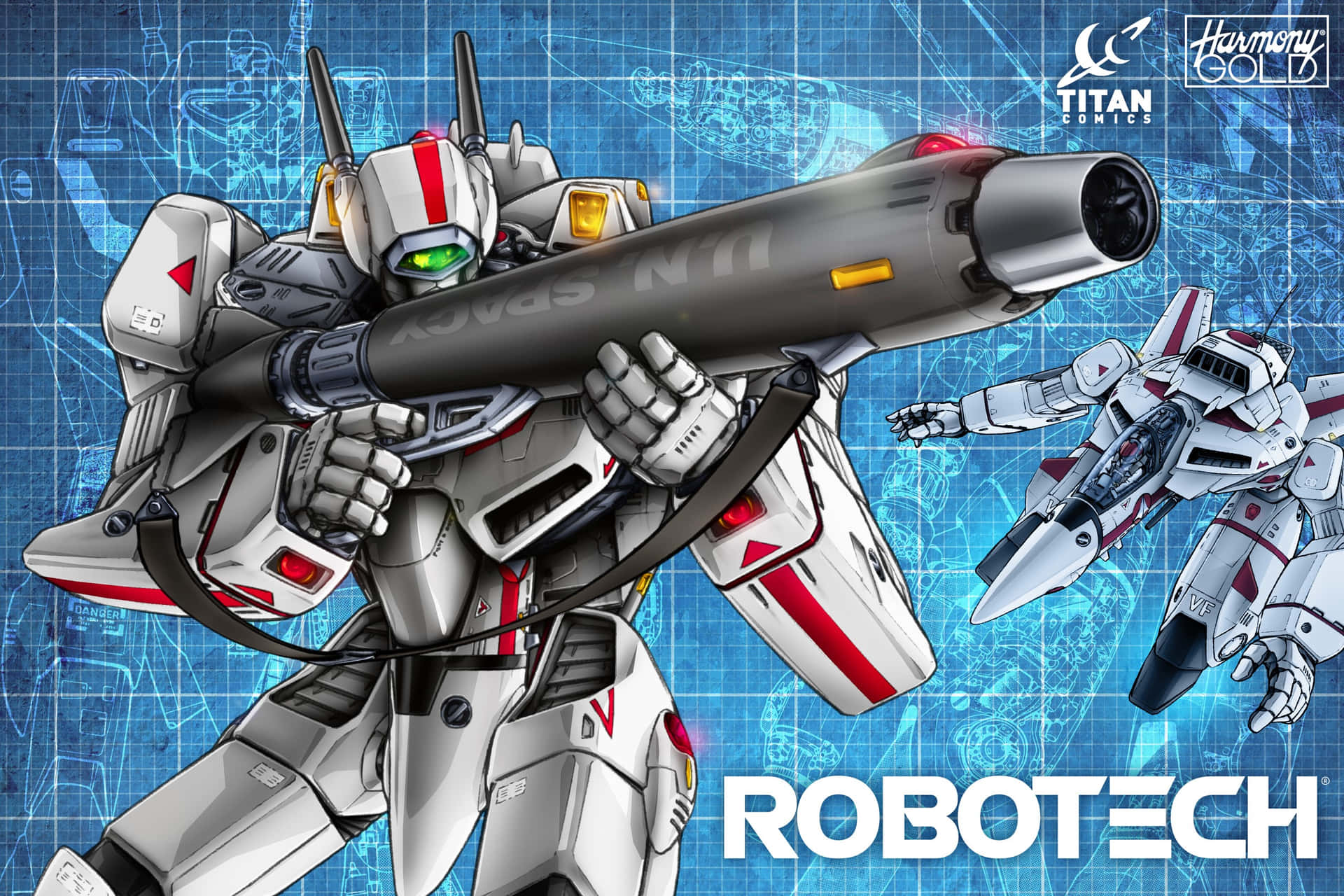 A Look Into The Vast Robotech Universe Background