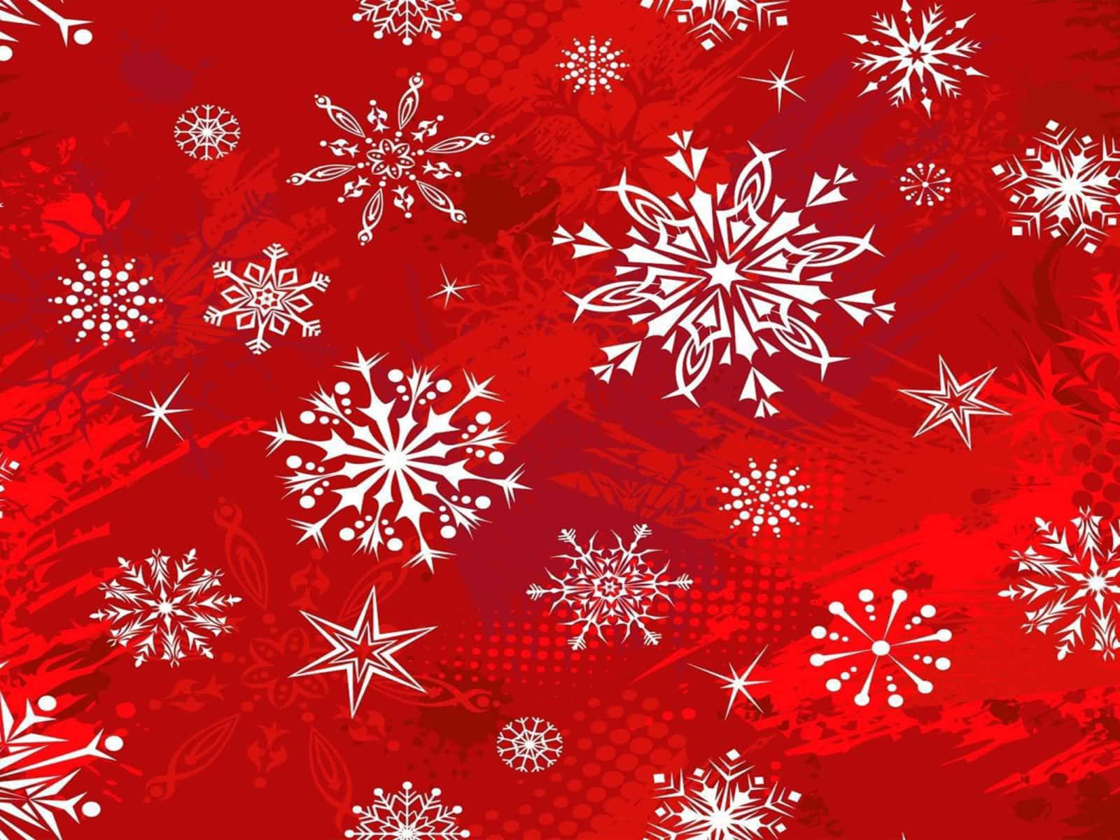A Magical 3d Christmas Scene Featuring A Glowing Tree, Sparkling Ornaments, And A Snowy Landscape Background
