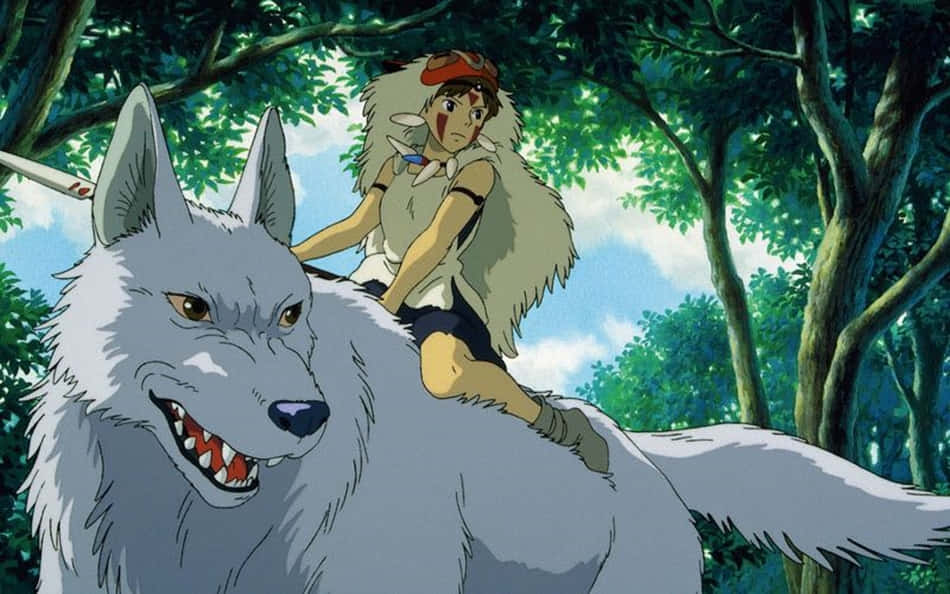 A Magical Adventure Awaits In Studio Ghibli's 'princess Mononoke' Background