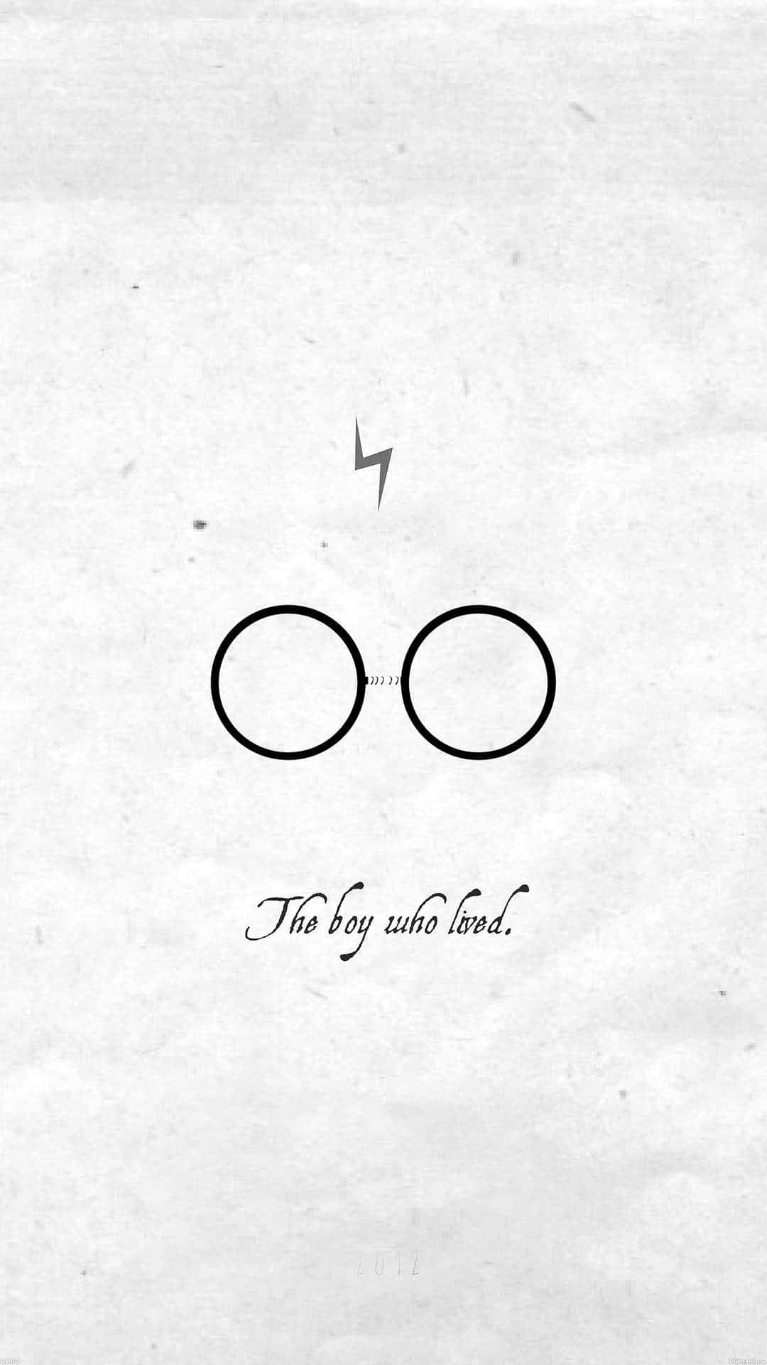 A Magical Moment Captured - Harry Potter In Black And White.