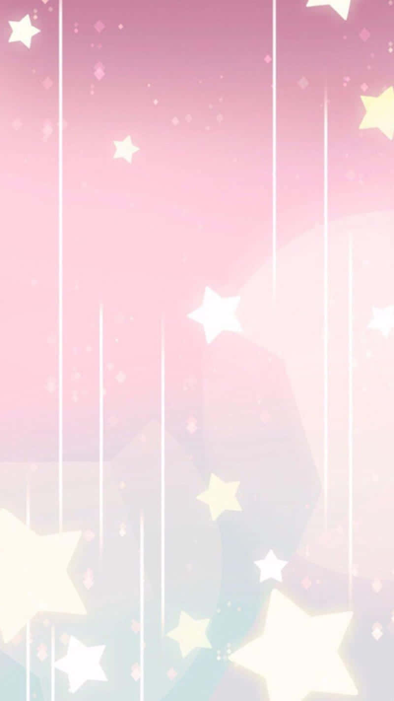 'a Magical Night Sky With Cute Shining Stars' Background