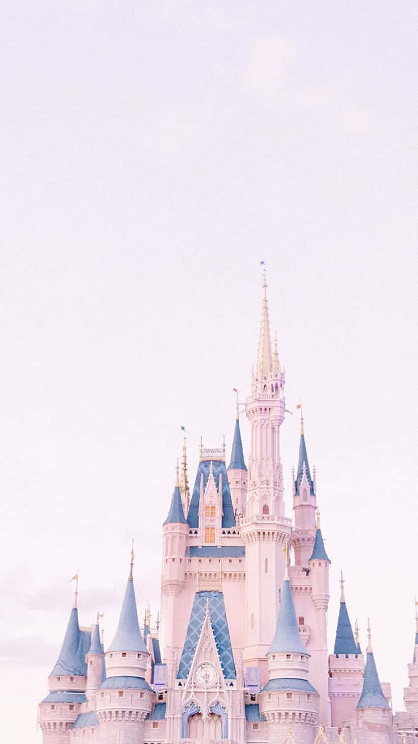 A Magical Pastel Disney Creation Background