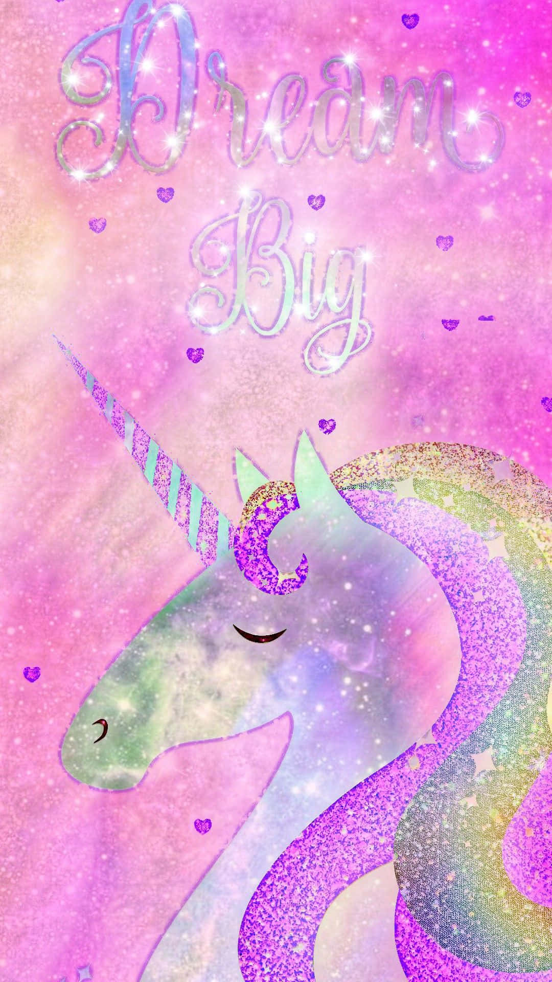 A Magical Pastel Unicorn Background